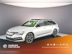 Skoda Superb Combi - Sportline Business 1.4 TSI PHEV 218pk DSG Automaat Panoramadak, Trekhaak, 360 camera, Adap