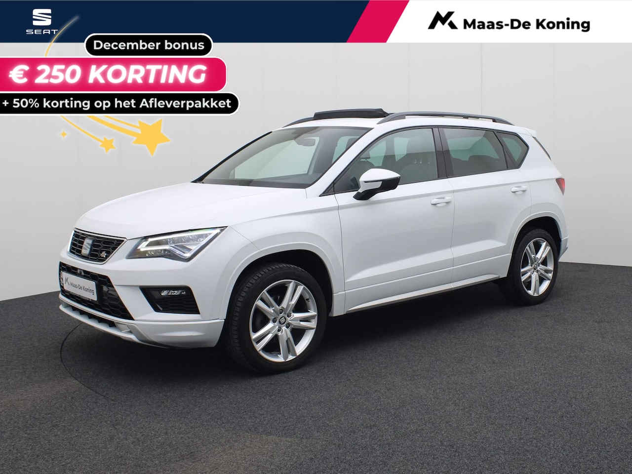 Seat Ateca - 1.5TSI/150PK FR DSG · Panoramadak · Navigatie · Stoelverwarming - AutoWereld.nl