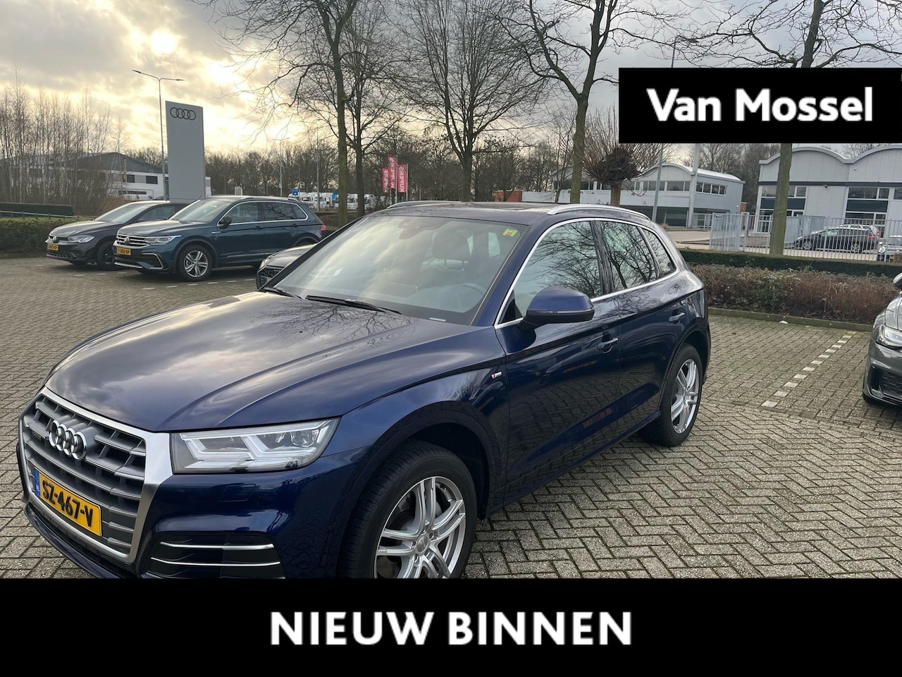 Audi Q5 - 2.0 TFSI quattro Sport S Line Edition Navigatie | Panoramisch schuifdak | Parkeersensoren - AutoWereld.nl