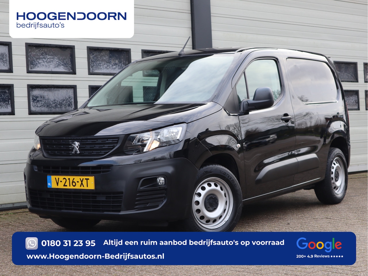 Peugeot Partner - 1.6 BlueHDI 75pk Euro 6 - Airco - 3 Zitplaatsen - AutoWereld.nl