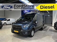 Ford Transit - 350 2.0 TDCI L3H2 Trend RWD | Automaat | Trekhaak | Camera | Imperiaal | Xenon |