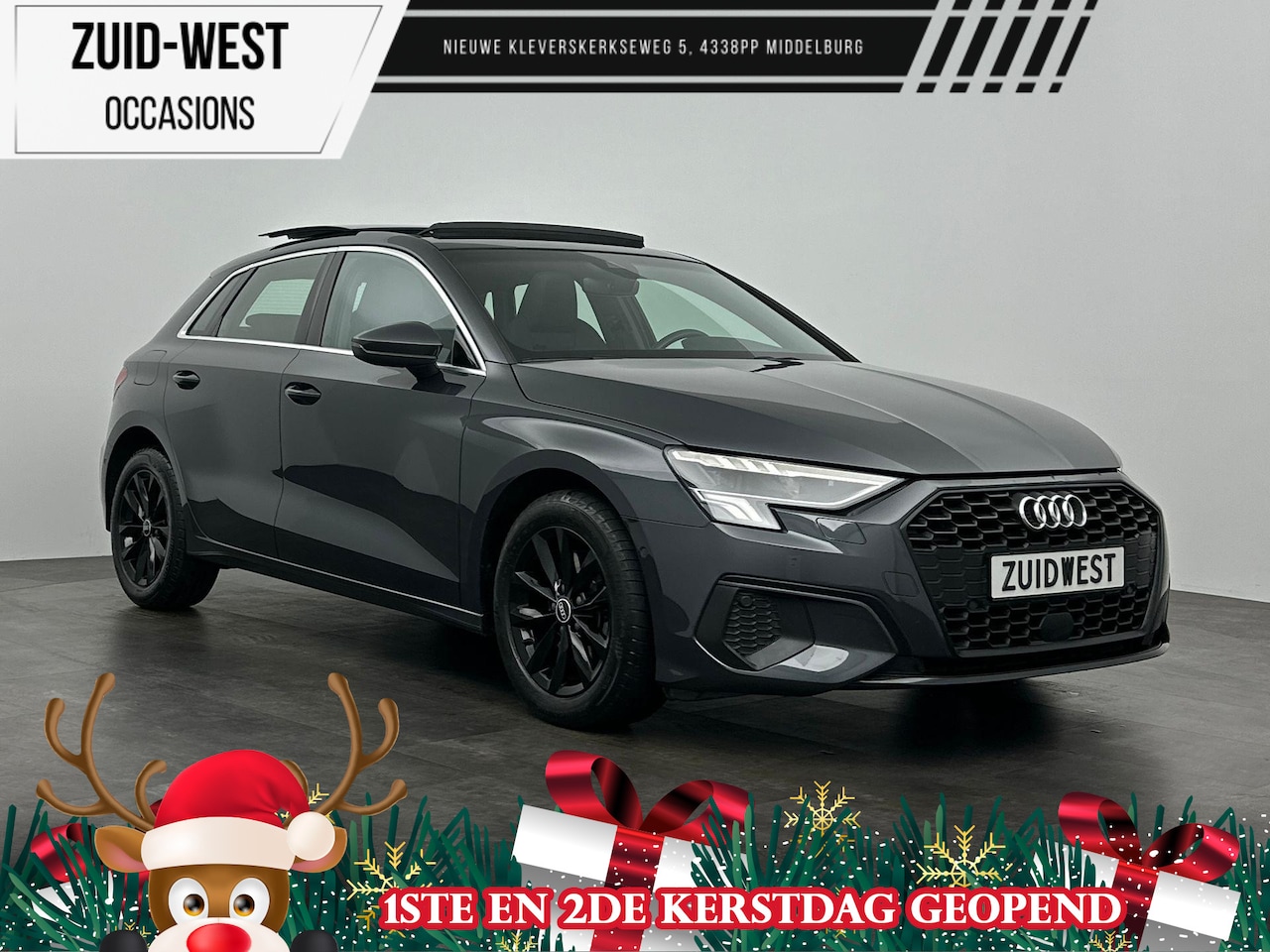 Audi A3 Sportback - 35 TFSI S-Line Pano Matrix Leder Carplay - AutoWereld.nl