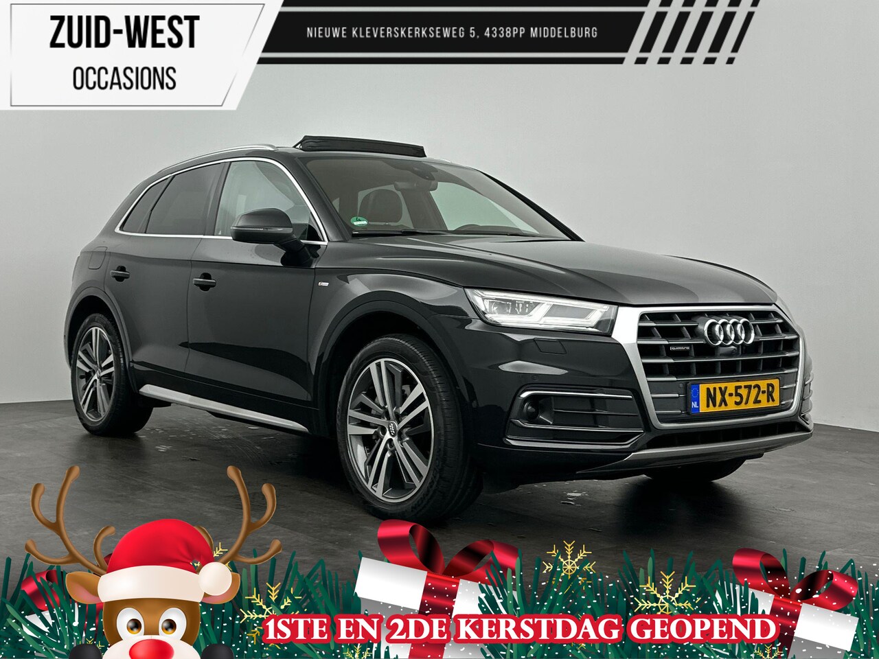 Audi Q5 - 2.0 TDI quattro S-Line Pano Luchtvering ACC Head 2.0 TDI quattro Design Pro Line Plus - AutoWereld.nl