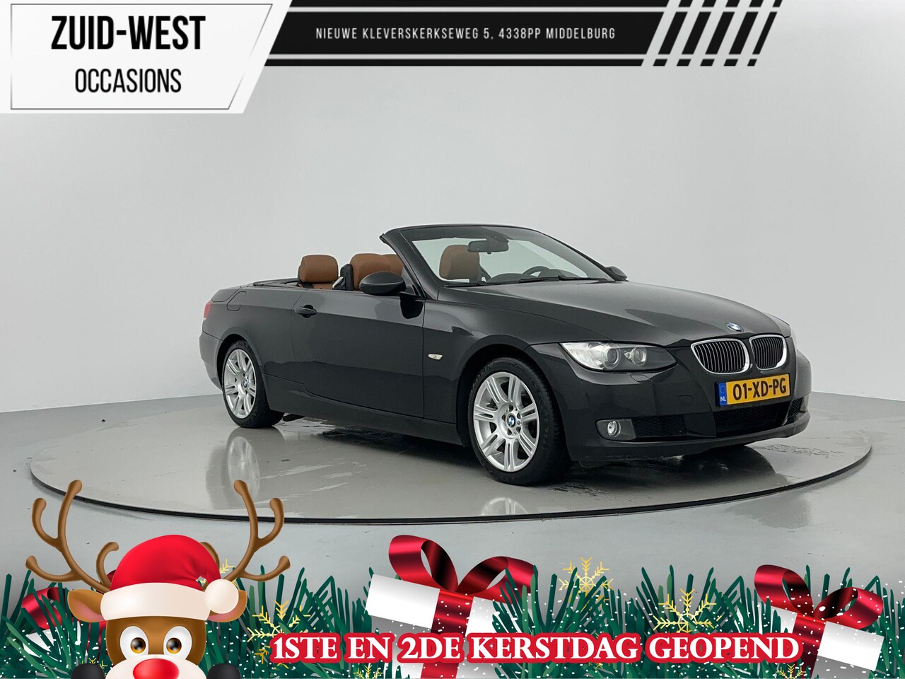 BMW 3-serie Cabrio - 325i High Executive Cabrio Automaat Leder - AutoWereld.nl