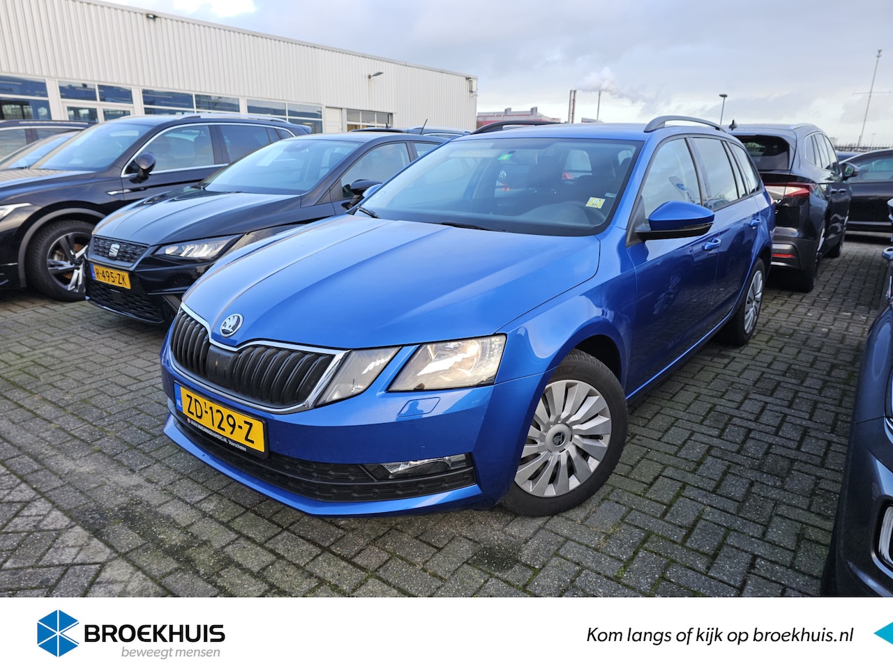 Skoda Octavia Combi - 1.0 TSI 116pk Greentech Ambition | Cruise control | Voorstoelen verwarmd | Parkeersensoren - AutoWereld.nl