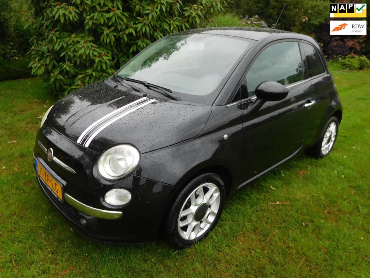 Fiat 500 - 1.4-16V Lounge Ned auto zeer netjes - AutoWereld.nl