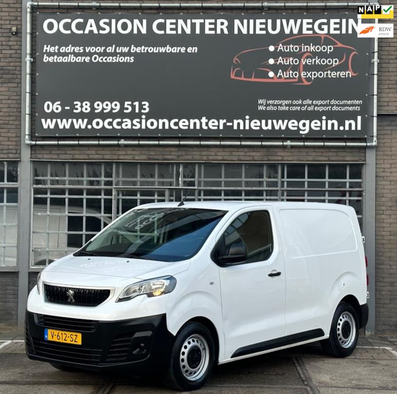 Peugeot Expert - 226C 1.6 BlueHDI 95 Premium 2018 AIRCO/EURO6! - AutoWereld.nl