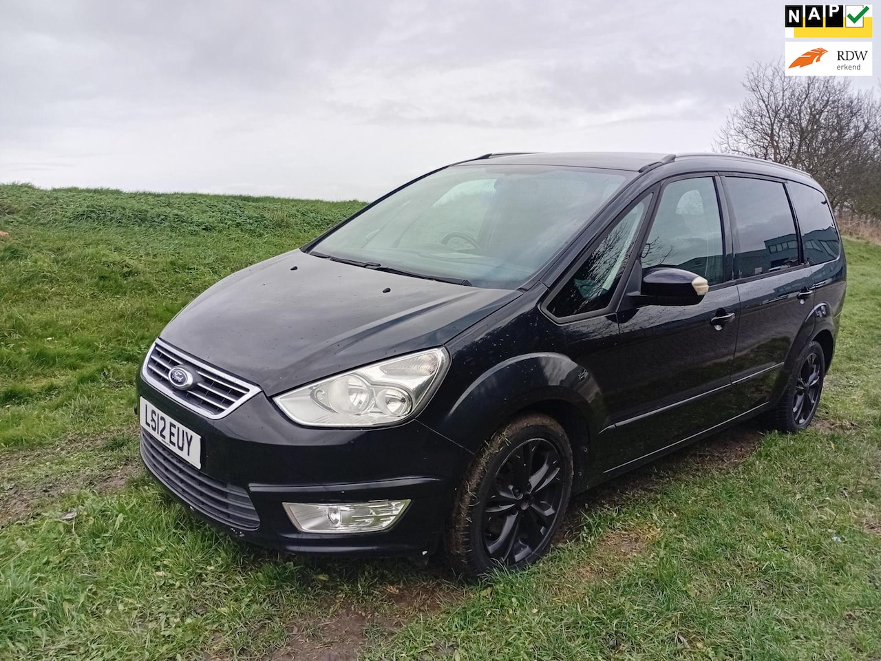 Ford Galaxy - 2.0 TDCi Titanium Automaar 7-prs RHD Airco Cruise Control LM Velgen - AutoWereld.nl