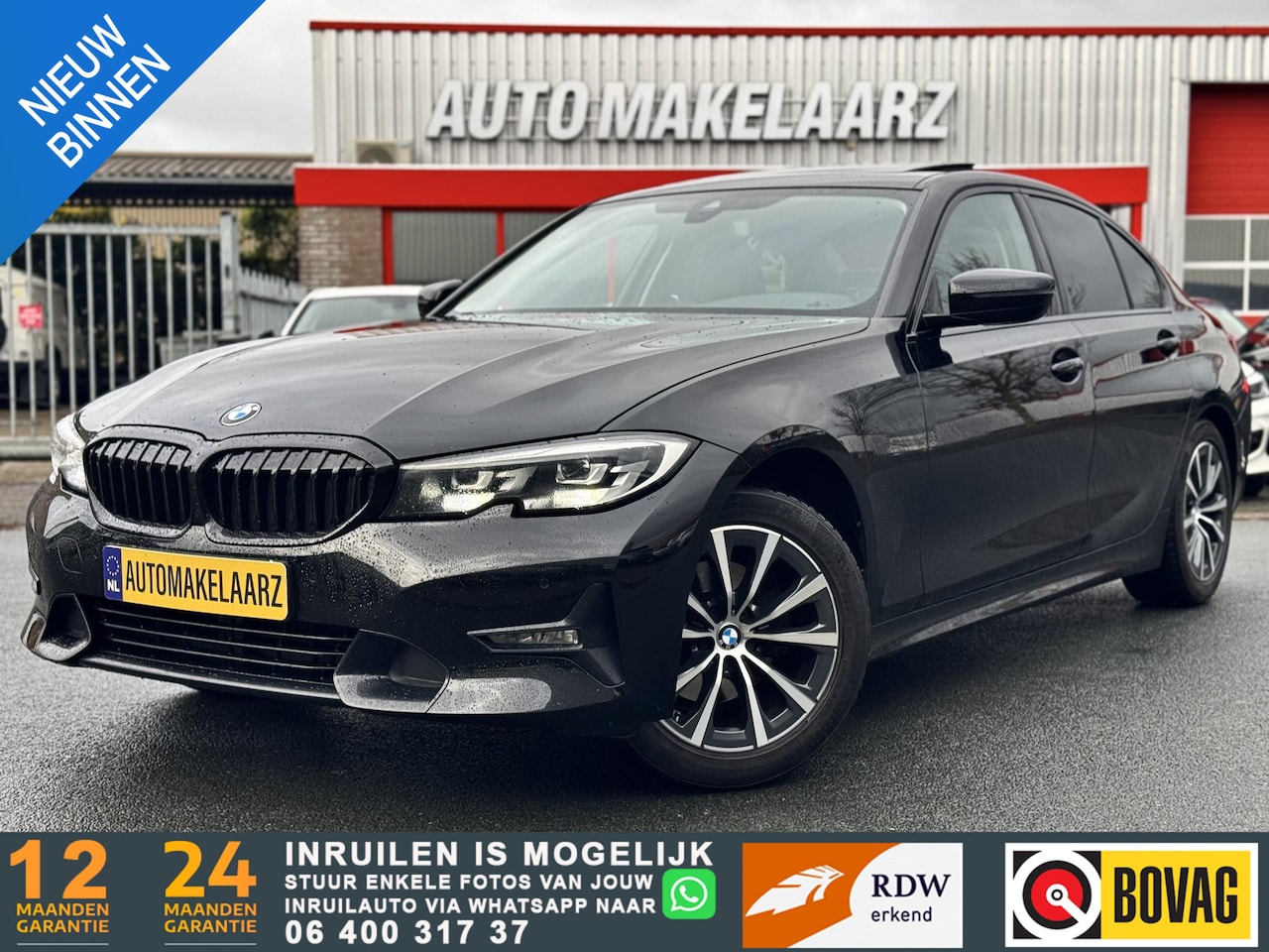 BMW 3-serie - 320d High Executive VOLLEDIG DEALER ONDERHOUDEN - AutoWereld.nl