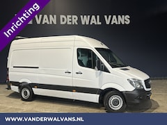 Mercedes-Benz Sprinter - 316 CDI 164pk L2H2 inrichting Euro6 Airco | 2800kg Trekhaak | Camera cruisecontrol, parkee