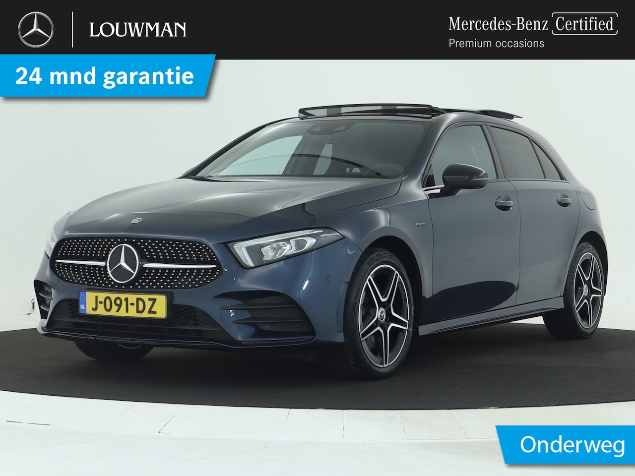 Mercedes-Benz A-klasse - 250 e Business Solution AMG Panorama Schuif-Kanteldak | AMG Styling | Night Pakket | Sfeer - AutoWereld.nl