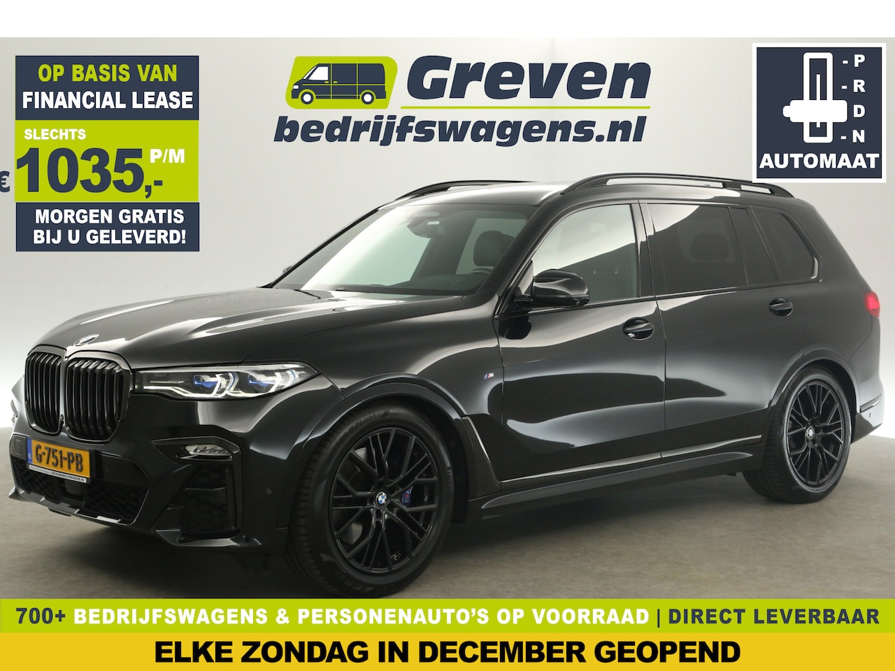 BMW X7 - xDrive30d M-Sport 266PK Automaat Pano BMW-Laser Bowers&Wilkins 7 Persoons Sfeerverl. 360Ca - AutoWereld.nl