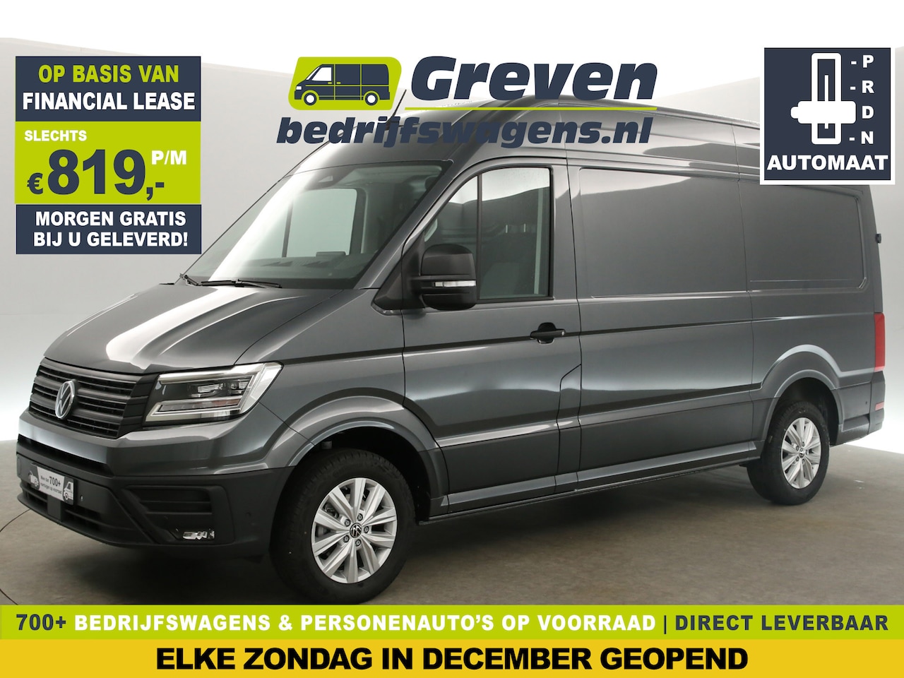 Volkswagen Crafter - 30 2.0 TDI L3H3 Exclusive | NIEUW | BPM Vrij | 141PK DSG Automaat Airco ACC Camera Carplay - AutoWereld.nl