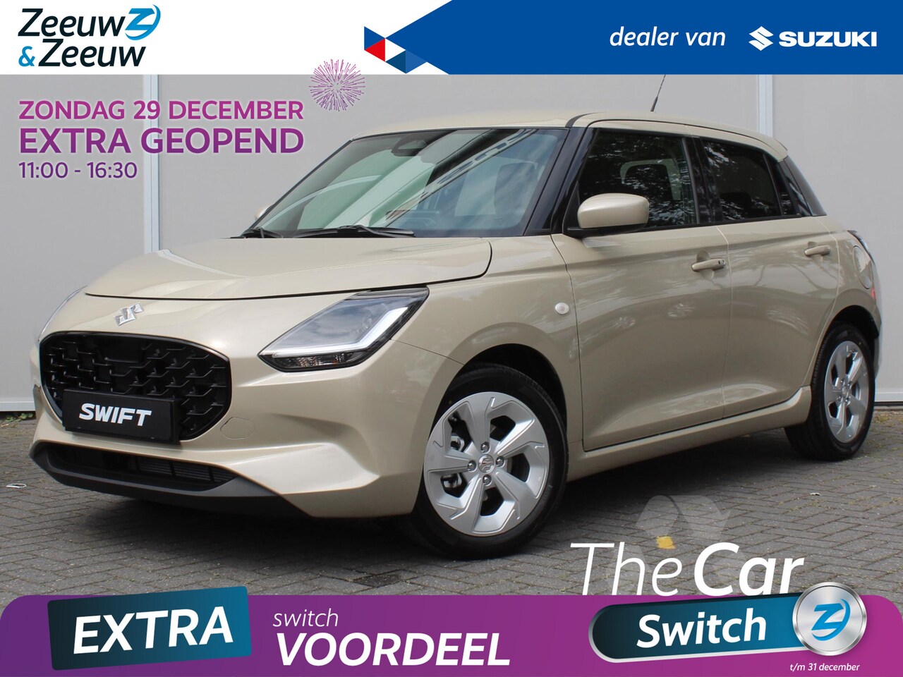 Suzuki Swift - 1.2 Select | Kenteken 2025 | Meerdere kleuren in bestelling* |  6 jaar garantie | - AutoWereld.nl