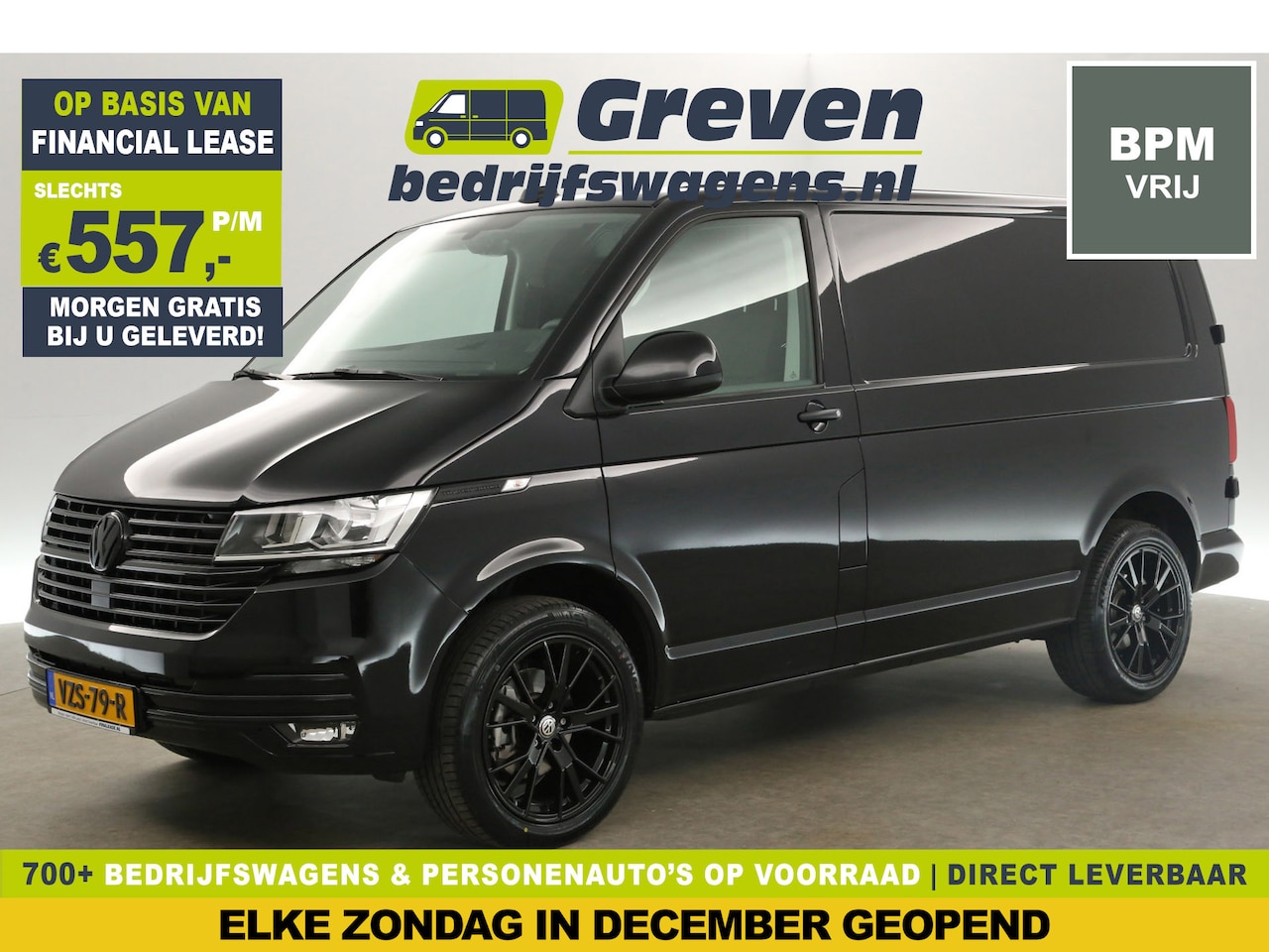 Volkswagen Transporter - 2.0 TDI L1H1 NIEUW | BPM VRIJ | Airco Carplay Cruise 19"LMV Navi PDC 3 Persoons Elektrpakk - AutoWereld.nl