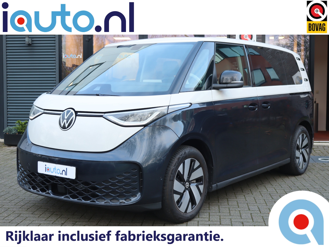 Volkswagen ID. Buzz - Pro Style 77kWh LED/Keyless/Camera/Acc/Elek. klep/19" - AutoWereld.nl