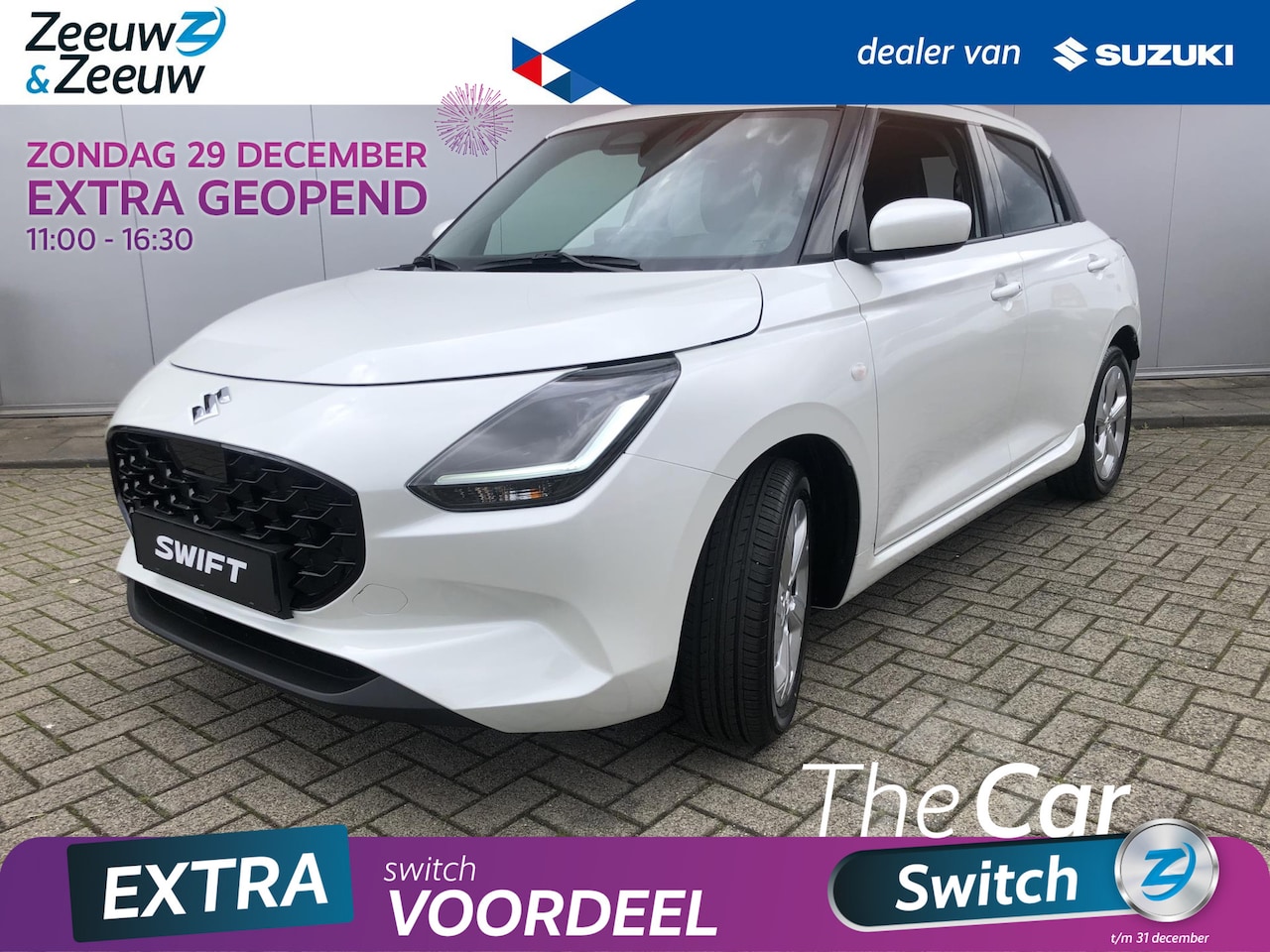 Suzuki Swift - 1.2 Select | Kenteken 2025 | Meerdere kleuren in bestelling* |  6 jaar garantie | - AutoWereld.nl