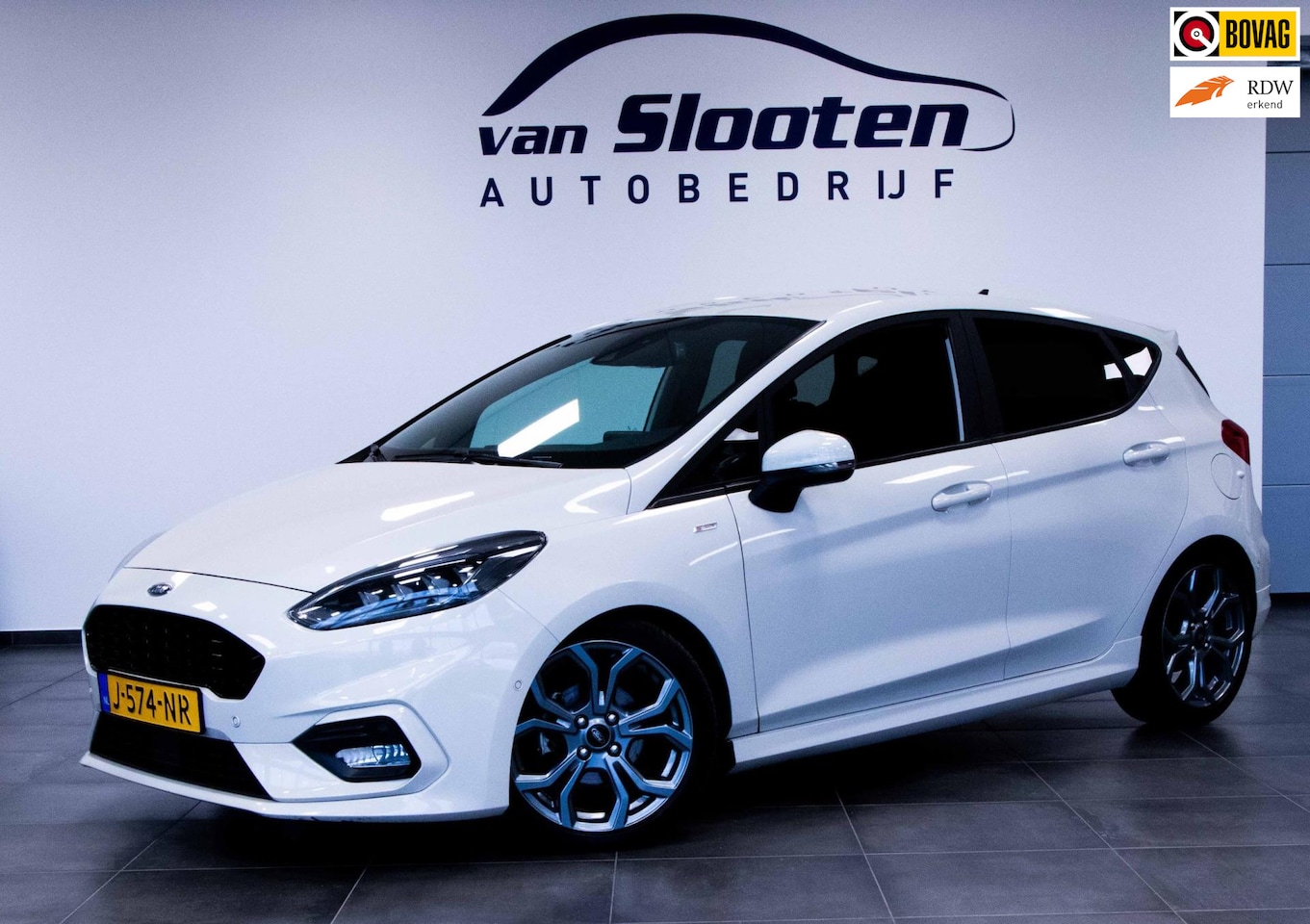 Ford Fiesta - 1.0 EcoBoost Hybrid ST-Line X| Navi| Camera| Cruise | Apple Car Play/Android Auto - AutoWereld.nl