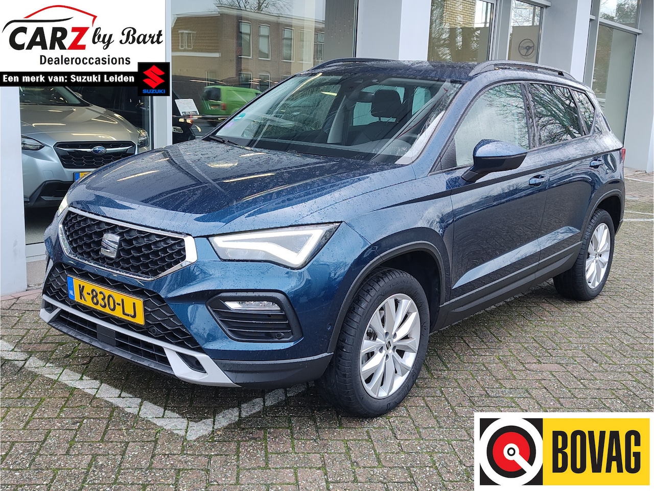 Seat Ateca - 1.5 TSI STYLE BUSINESS INTENSE DSG met NAP! | Carplay | Dodehoek | Adaptive Cruise - AutoWereld.nl