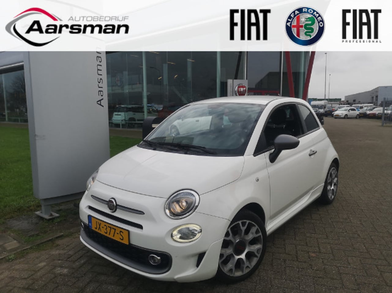 Fiat 500 - 0.9 TwinAir Turbo Sport |7 Inch Navi | Bluetooth | Sportbumpers - AutoWereld.nl