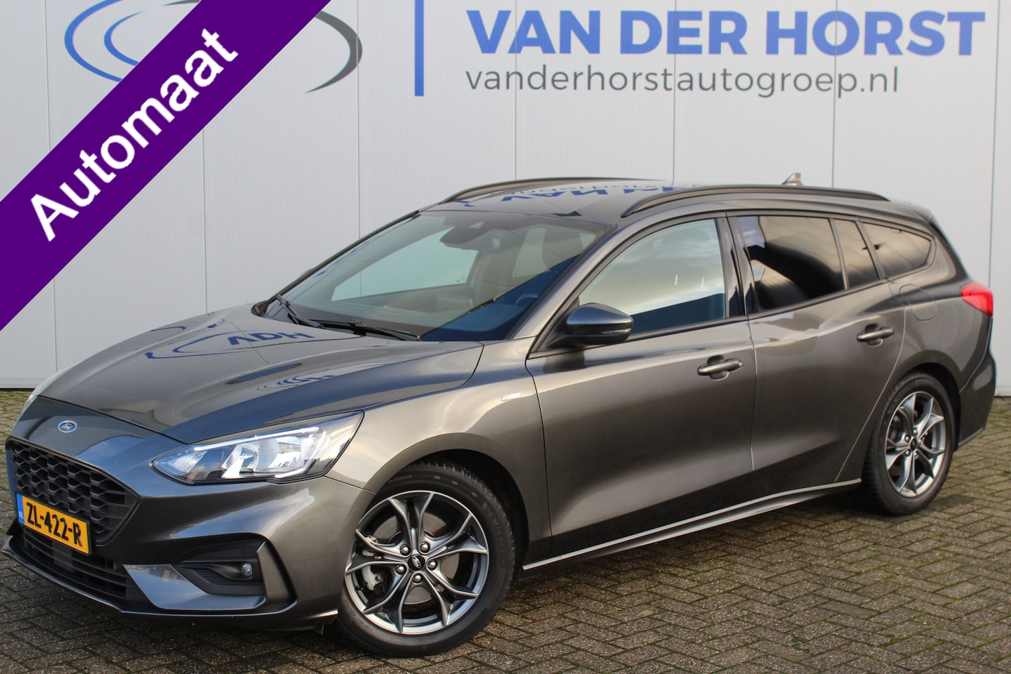 Ford Focus Wagon - 1.0-125pk EcoBoost ST-Line AUTOMAAT ! Heel erg nette en goed onderhouden Ford Focus ST-Lin - AutoWereld.nl