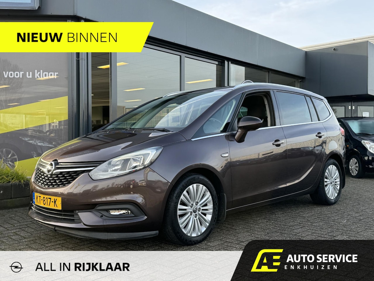 Opel Zafira - 1.4 Turbo Edition AUTOMAAT | Airco | Camera | LMV | 5P. | Trekhaak - AutoWereld.nl