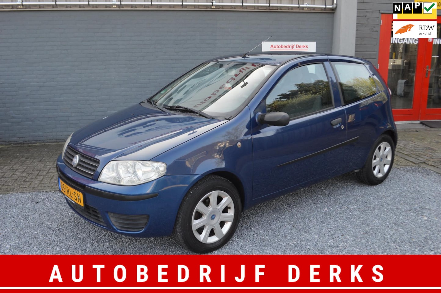 Fiat Punto - 1.2 Young Airco Stuurbekrachtiging Jaar APK - AutoWereld.nl