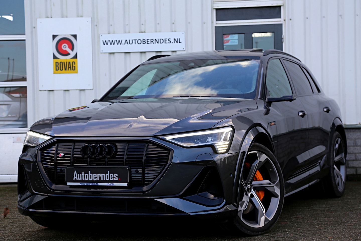 Audi e-tron - S 503PK quattro 95 kWh*Excl. BTW*Perfect Onderh.*1ste Eig.*Luchtvering/Panodak/Valcona/B&O - AutoWereld.nl