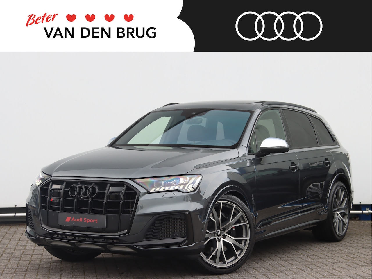 Audi SQ7 - 4.0 TFSI quattro 507pk | 4-wielsturing | Panoramadak | B&O | Head-up | Matrix Laser LED | - AutoWereld.nl