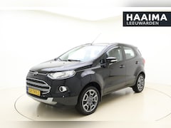 Ford EcoSport - 1.0 EcoBoost Titanium 125 PK | Handgeschakeld | Trekhaak | Lederen bekleding | Climate Con