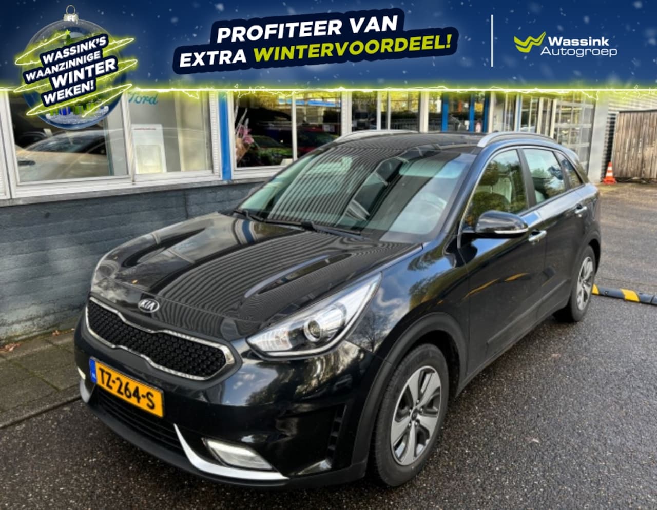 Kia Niro - 1.6 GDi Hybrid 141pk First Edition i Trekhaak I Navigatie - AutoWereld.nl