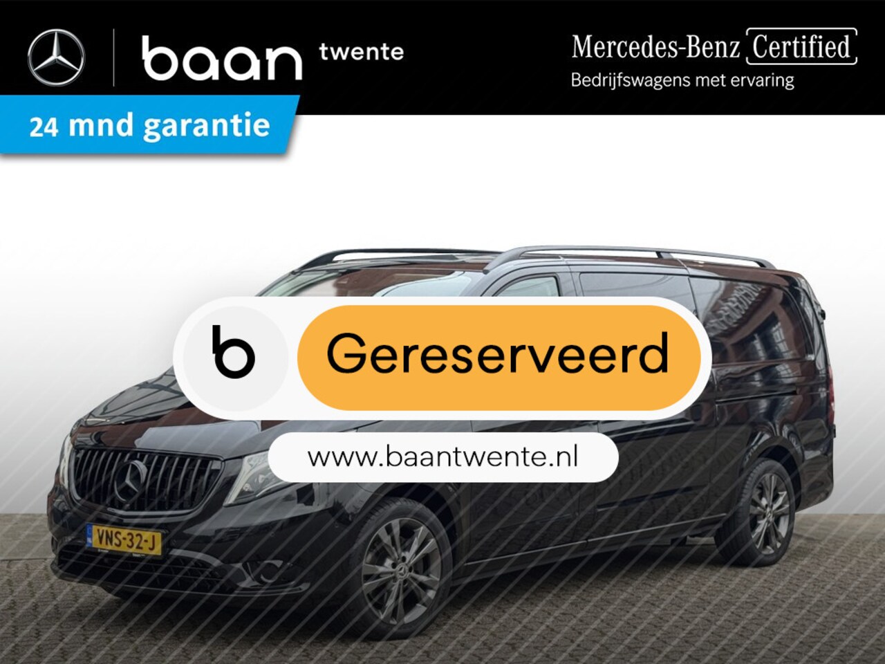 Mercedes-Benz Vito - 124 DC XL | LED, Cruise, Camera, Navi, Trekhaak 2,5t | Certified 24 mnd garantie - AutoWereld.nl