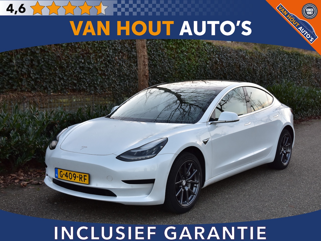 Tesla Model 3 - Standard RWD Plus 60 kWh | PANORAMA DAK | LEDER - AutoWereld.nl