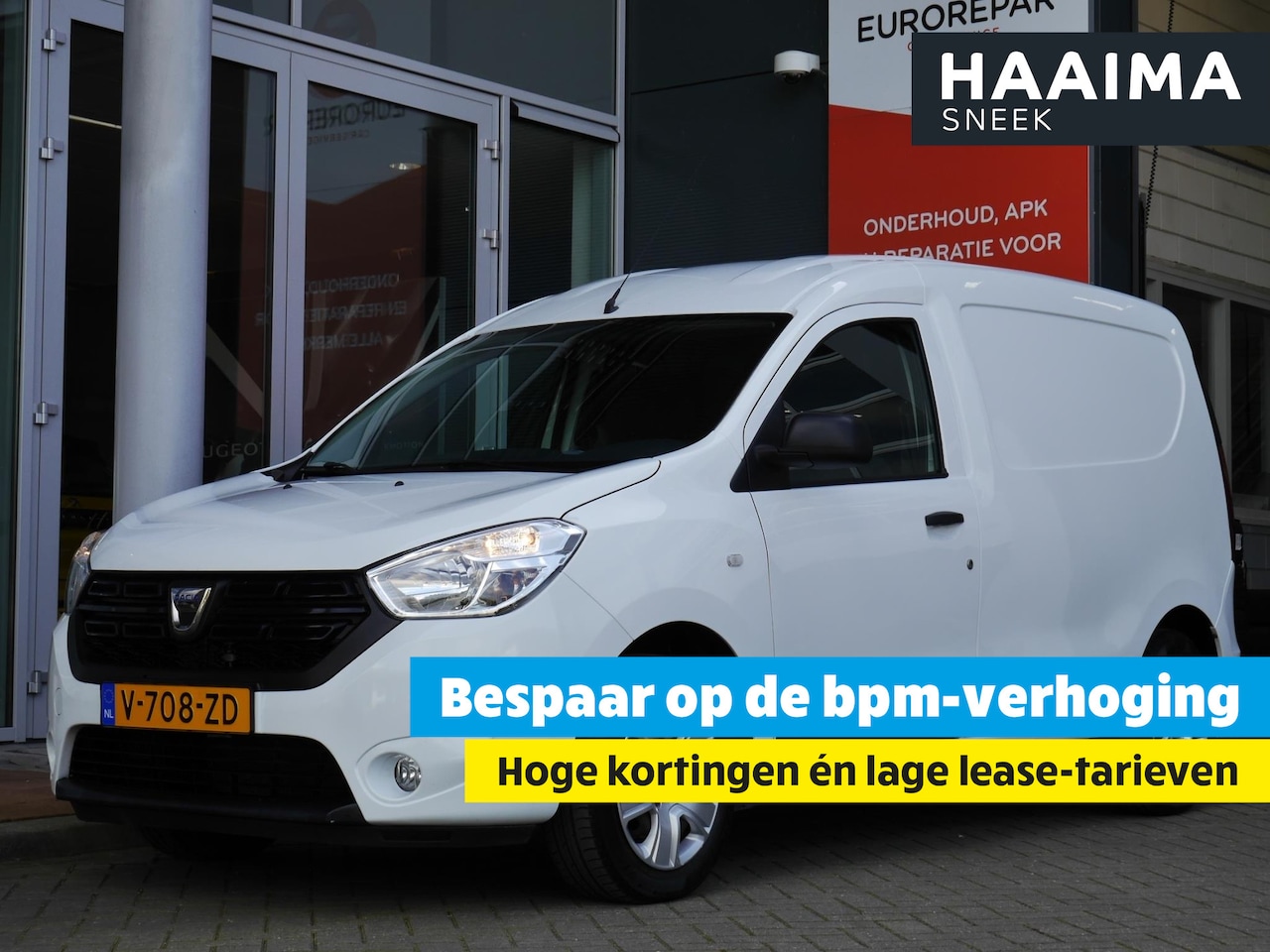 Dacia Dokker - 1.5 dCi 90 Solid | Navigatie | Airco | Cruise Control | Bluetooth | Carplay | Armsteun | E - AutoWereld.nl