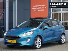 Ford Fiesta - 1.0 EcoBoost Titanium | Schuif/kantel dak | Lichtmetalen velgen | Keyless entry | Camera |