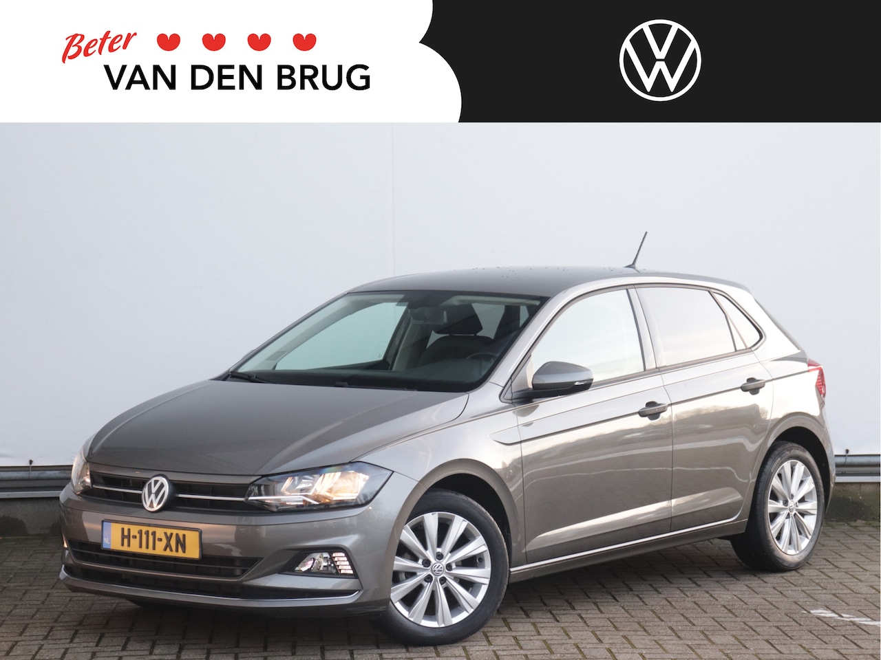 Volkswagen Polo - 1.0 TSI Highline 95pk Automaat | Navigatie | Climate Control | Cruise Control | 17" LMV | - AutoWereld.nl