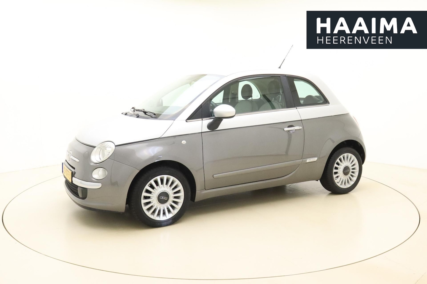 Fiat 500 - 1.2 Bicolore | Airconditioning | Lichtmetalen velgen | Verwarmde buitenspiegels - AutoWereld.nl