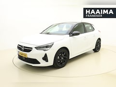 Opel Corsa - 1.2 Turbo 100pk GS | Navigatie | Airco | Lichtmetalen velgen | Zwart dak | Cruise control