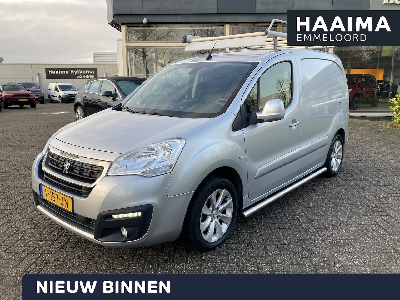 Peugeot Partner - 120 1.6 BlueHDi 100 L1 Premium Pack Automaat | ECC | Navigatie | Elektrisch Pakket | Parkp - AutoWereld.nl