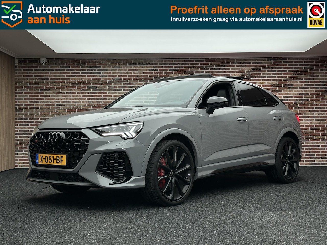 Audi Q3 Sportback - TFSI RS Panoramadak Sonos Nardo Alcantara stuurwiel - AutoWereld.nl