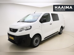 Peugeot Expert - 2.0 BlueHDI 120 Long Premium DC 122pk | 5 Persoons | Navigatie | Airco | Cruise Control |