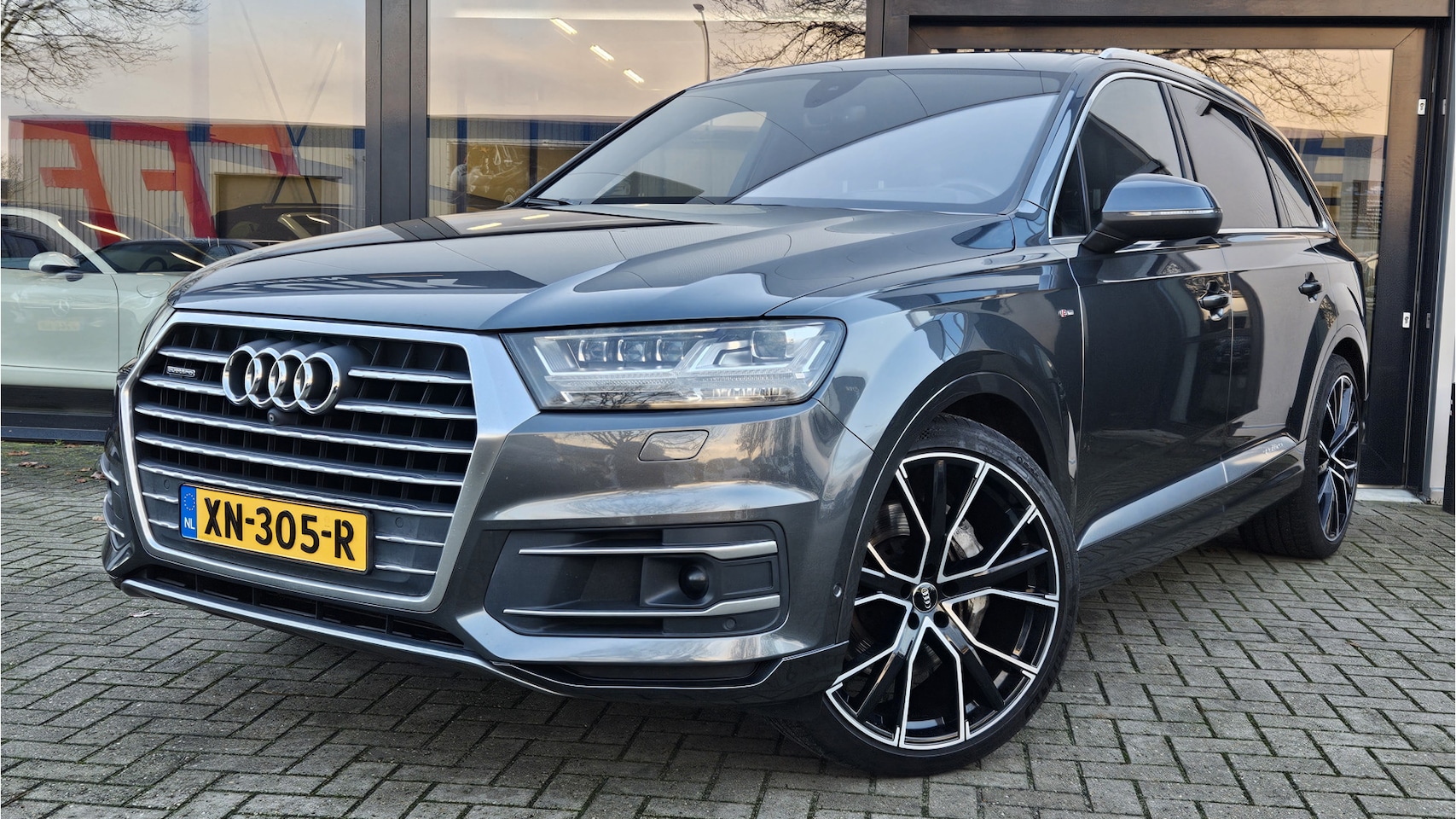 Audi Q7 - 3.0 TFSI quattro Pro Line S + 3x SLINE + BOSE + PANO DAK + LUCHTVERING + 360 CAMERA - AutoWereld.nl