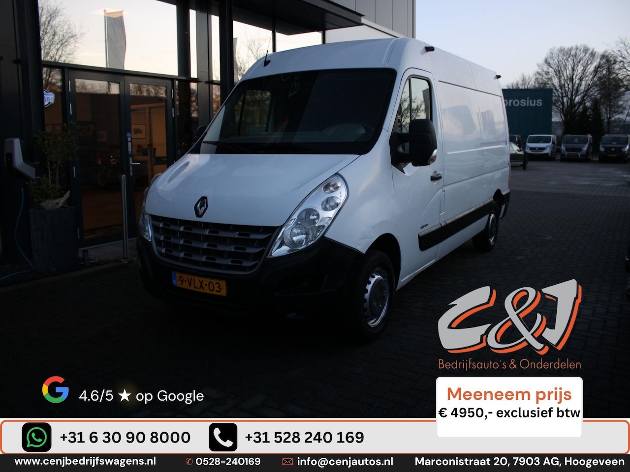 Renault Master - T35 2.3 DCI L2H2 AC NAVI CRUISE ELEK PAKKET 4950,- ex btw - AutoWereld.nl