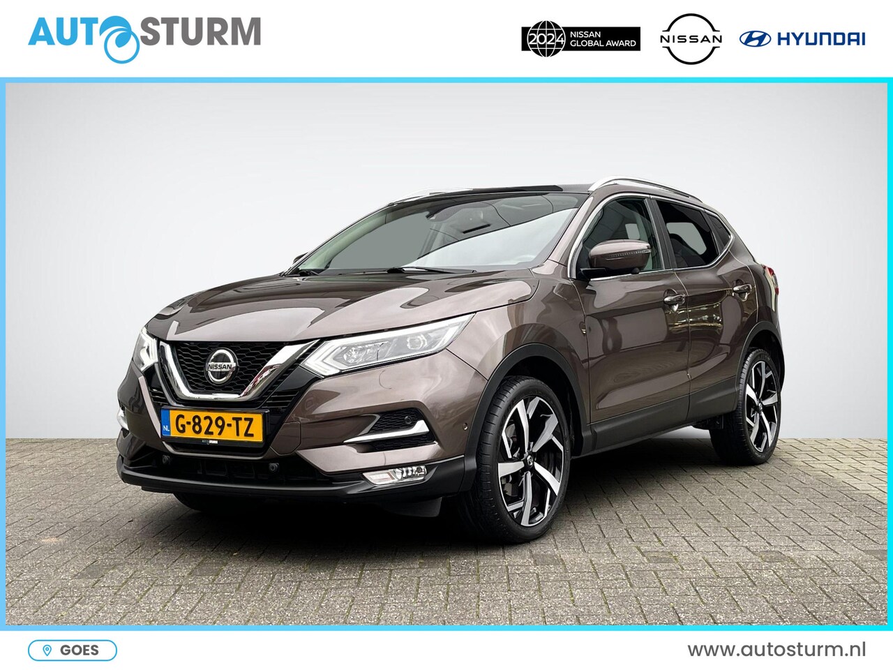 Nissan Qashqai - 1.3 DIG-T Tekna | Panoramadak | Apple Carplay/Android Auto | Adapt. Cruise Control | 360° - AutoWereld.nl