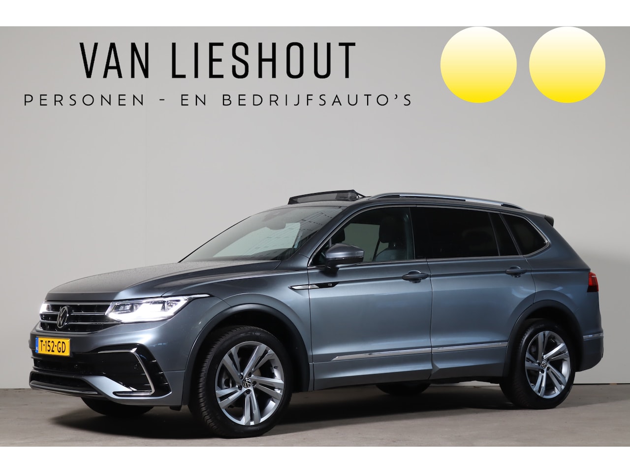 Volkswagen Tiguan Allspace - 1.5 TSI R-Line Business 7p. NL-Auto!! Trekhaak - Zeer compleet!!!! - AutoWereld.nl