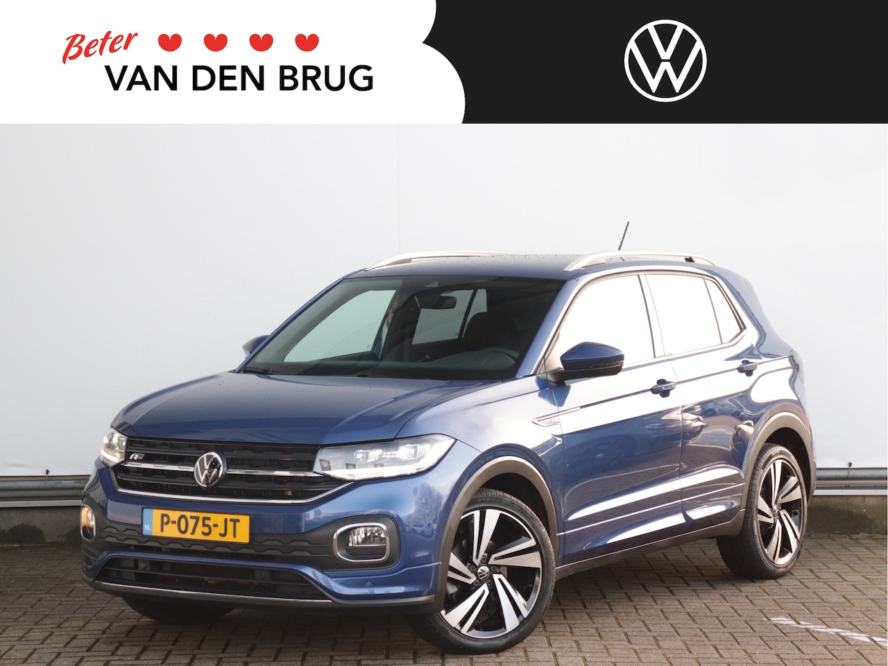 Volkswagen T-Cross - 1.0 TSI 110pk R-Line | Navigatie | Keyless | Climate Control | 18" LMV | Fabrieksgarantie - AutoWereld.nl