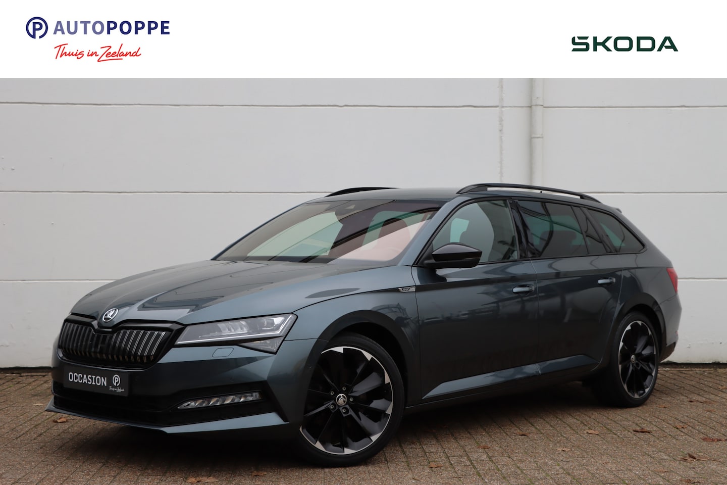 Skoda Superb Combi - 1.4 TSI iV Sportline Business 218pk DSG6 - AutoWereld.nl