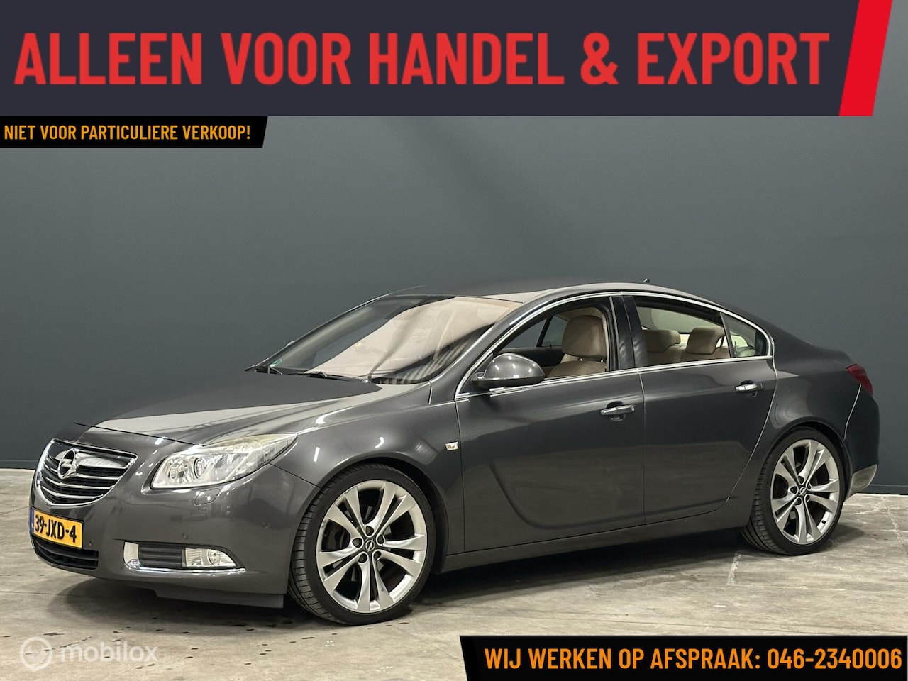 Opel Insignia - 2.0 T Cosmo Automaat 221pk ( MOTORSCHADE ) - AutoWereld.nl