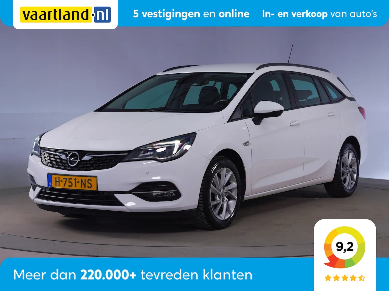 Opel Astra Sports Tourer - 1.2 T 110pk Edition [ Navi Climate Camera ] - AutoWereld.nl