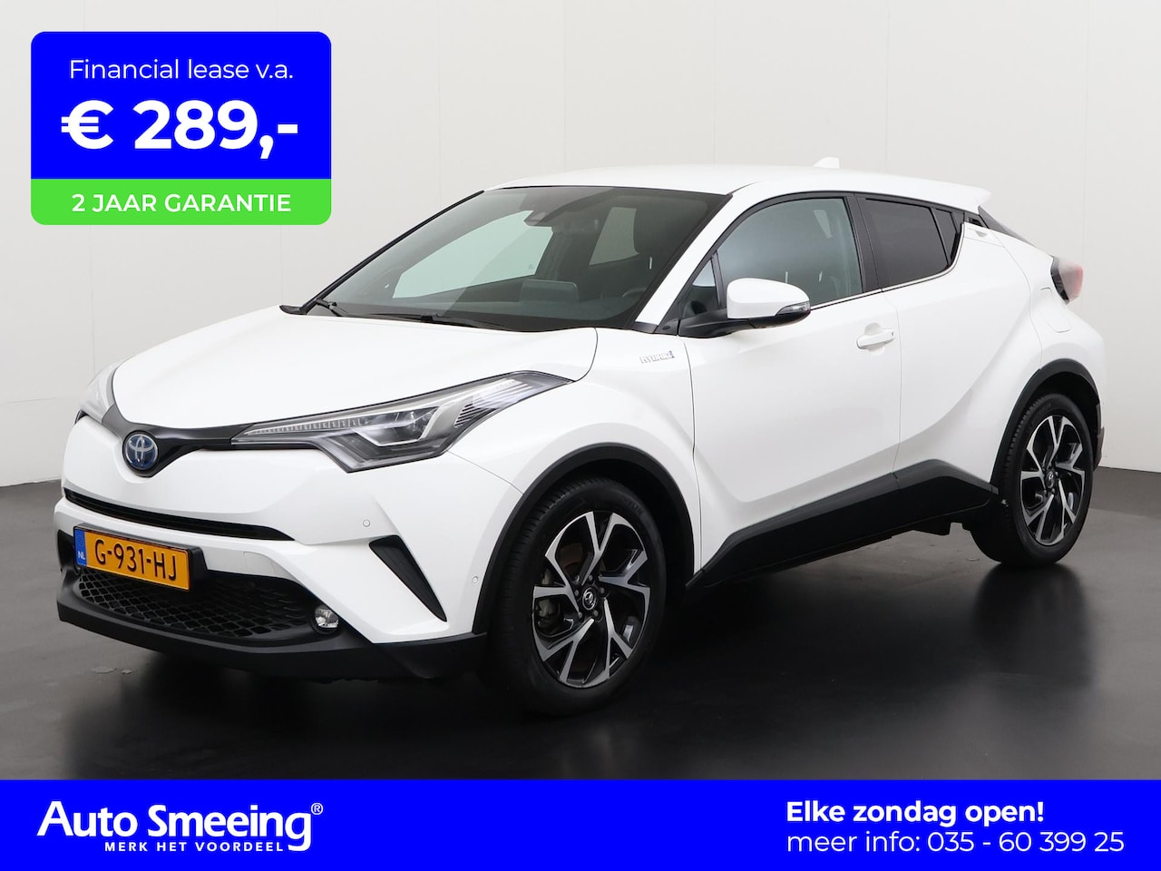 Toyota C-HR - 1.8 Hybrid Business Intro | Leder | Camera | JBL | Zondag Open! - AutoWereld.nl